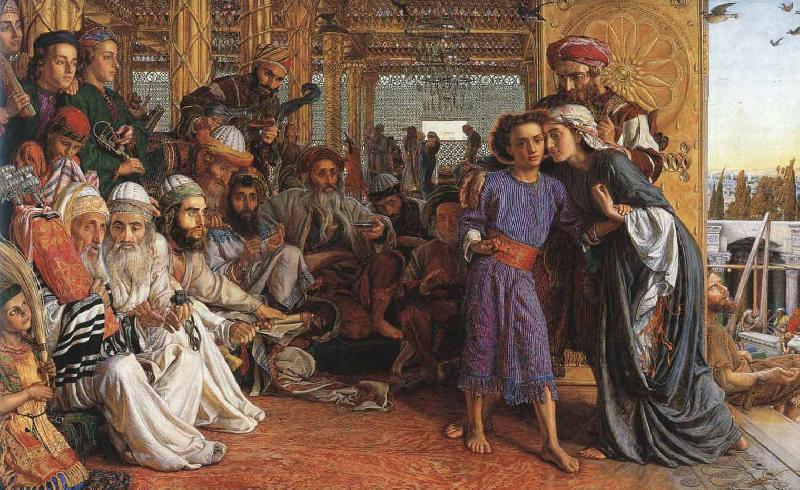 William Holman Hunt The Finding of the Saviour in the Temple